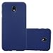 Produktbild Cadorabo Hülle für Samsung Galaxy J3 2017 in Frost DUNKEL BLAU - Handyhülle aus flexiblem TPU Silikon - Silikonhülle Schutzhülle Ultra Slim Soft Back Cover Case Bumper