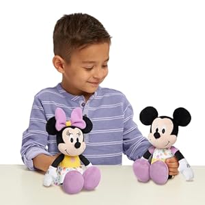 Just Play Disney Easter Mickey Mouse and Minnie Mouse Small Plushie Stuffed Animal, 2-Pieces, Easter Basket Stuffers, Kids Toys for Ages 2 Up Just Play Disney Easter Mickey Mouse and Minnie Mouse Small Plushie Stuffed Animal 2 Pieces Easter Basket Stuffers Kids Toys for Ages 2 Up