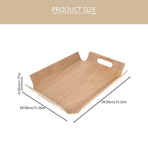 Zerodeko Cinzeiro Bandeja De Pão De Madeira Bandeja De Chá Bandeja De Barra Prato De Macarrão Bandej