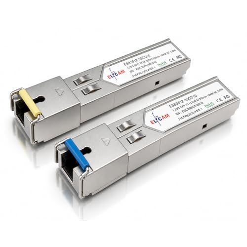 Amazon.co.jp: Elfcam® - 1-Piar 1.25G SFPモジュールシングルモード