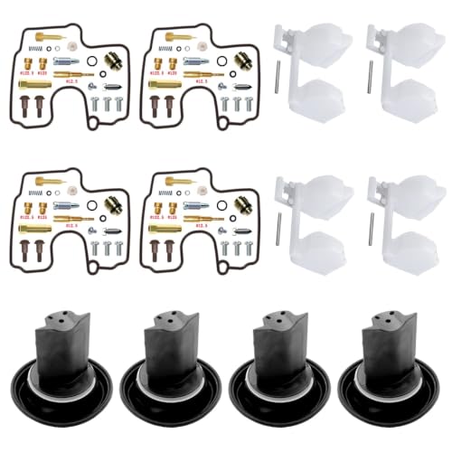 Kit réparation carburateur GSX-R600 V de haute précision avec gicleurs calibrés et joints nitrile