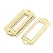 DealMux Post Office File cassetto porta etichette Tag carta di nome Tone oro 5pcs