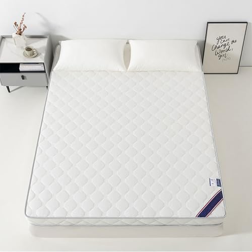Peiaw Colchón Premium con Puntos Diamantados – Funda De Tela Transpirable,Soporte con Firmeza Media,Enrollable para Guardar Espacio,Ideal para Dormitorios Modernos(9cm,60 * 120 cm)