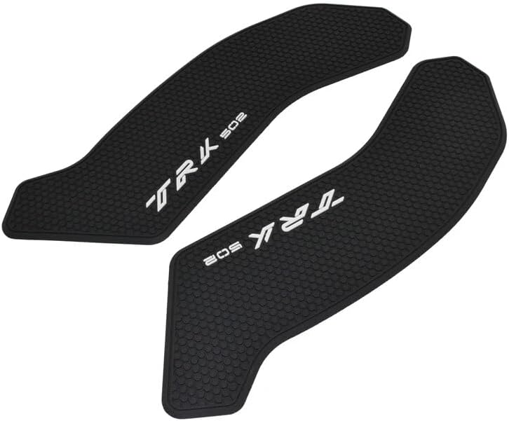 Miniatura 6 de Motocicleta para Benelli TRK 502 502X 2017 2018 2019 2020 2021 2022 2023 Protector de almohadilla de tanque, calcomanía de gas agarre de rodilla