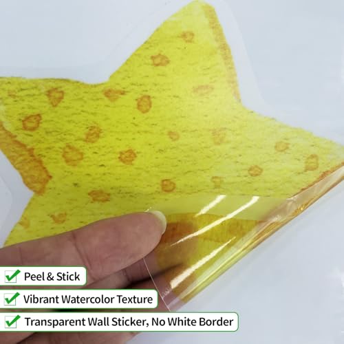 Decal vinilo mediano Arcoiris y Sol para decoración miniatura 5