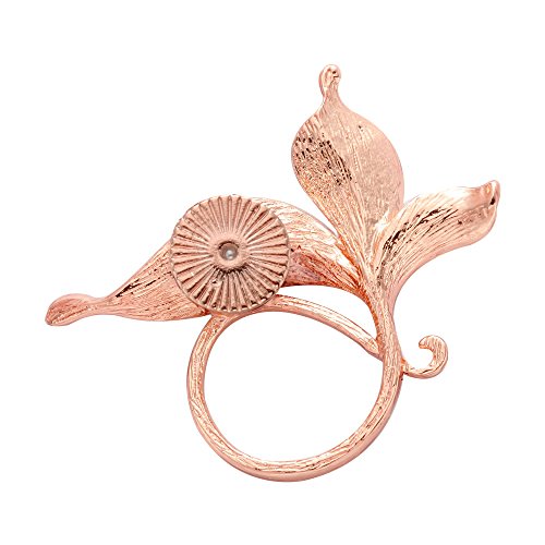 Image of Lovely Enamel Flower Magnetic Clip Eyeglass Holder Brooch Custom Jewelry