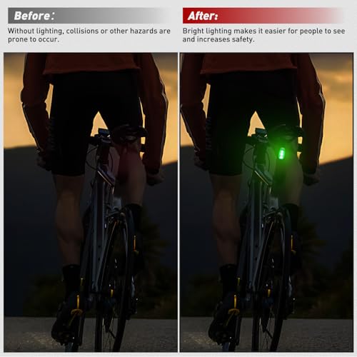 Lámpara LED Seguridad Nilight Verde 4 piezas miniatura 4