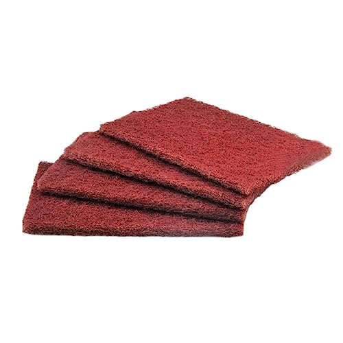 UKCOCO 5piezas Limpiadores De Cocina Almohadillas Abrasivas para Plancha Resistentes y Duraderas Aptas para Restaurantes