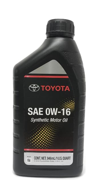Genuine Genuine Toyota 0W16 Synthetic Oil 1qt 00279-16QTE