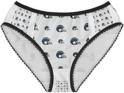 Football Helmet Icon Sign Panties, Football Helmet Icon Sign Underwear, Briefs, Cotton Briefs, Underwear, Panties For Women
