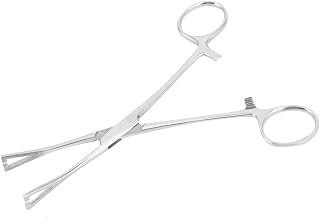 Cimenn Body Piercing Pliers Tool Ear Lip Navel Nose Tongue Septum Sponge Forceps Clamp