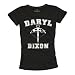 Produktbild Walking Dead T-Shirt für Damen Aufdruck Daryl Dixon schwarz Größe L