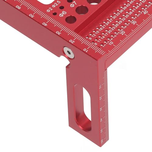 Transportador de ángulo para carpintería de aleación de aluminio miniatura 6
