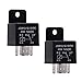 Ehdis 2 Pièces Relais 12V 40A 5 Broches Spdt, Modèle No .: JD2912-1Z-12VDC 40A 14VDC, Contacteur Relais commutateur Power, Auto Commutateurs, Relais Voiture