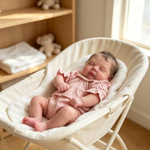 Muñeca Reborn Bebé Niña 20 Pulgadas Realista Suave miniatura 3