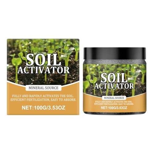 Revitalizador de Suelos,Fertilizantes Para Flores Frutas Y Verduras | Abono Natural Accesorios Jardín 100G para Plantas de Interior, y Jardín
