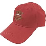 Bob Dylan Men's Eye Icon Baseball Cap Adjustable Red
