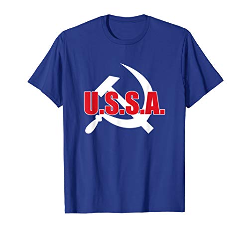 U.s.s.a. - communist usa ussr hammer sickle t-shirt