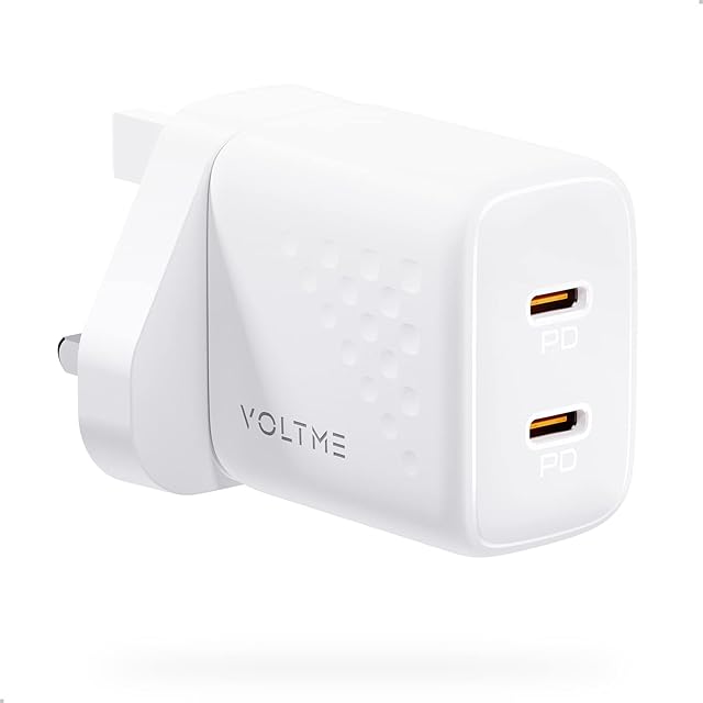 VOLTME USB C Plug, Multi USB Plug 20W, USB C Charger Fast Charger Plug PD 3.0 USB-C, Fast Charge Plug for iPhone 14/13/12/11, Galaxy, Pixel 4/3, iPad/iPad mini