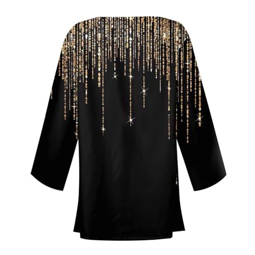 Kimonos for Women Plus Size Lightweight Floral Printed Tops Dressy Casual 3/4 Sleeve Summer Cardigan3