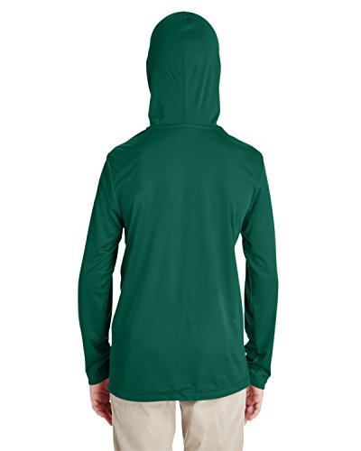 Team 365 Youth Zone Performance Hoodie L SPORT FOREST2