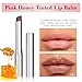 FeiCuiYun Nude Brown Honey Tinted Lip Stain Lip Balm Lip Gloss Lipstick, Sheer Hydrating Lip Stains Tint, Moisturizing Lip Color for All Skin Tones, Nourishing Lip Balm with Natural Black Cherry