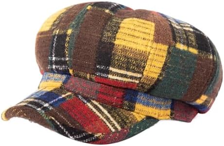 Comhats Wool Fashion Newsboy Hats for Women Winter Warm Pageboy C...