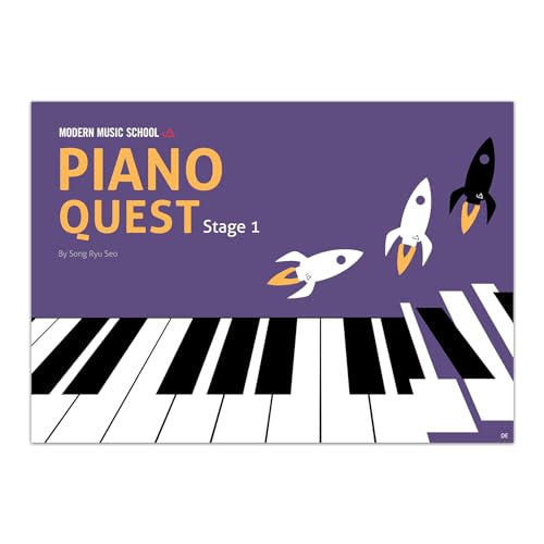 Piano Quest Stage 1: Spielend leicht Klavier lernen - Für Kinder und Erwachsene - Leichte Klavierlieder für Anfänger