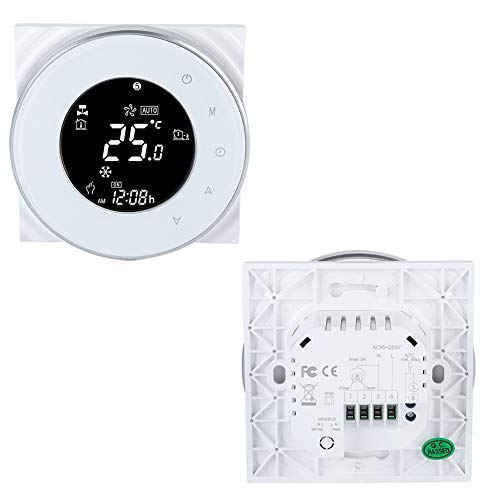 Thermostat à écran LCD Thermostat de Sol Nuheat, thermostats domestiques, pour Le contrôle électrique de la température du Sol Chauffage de l'eau - Image 6