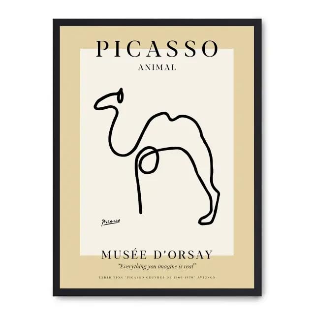 Cuadro camel FASE5 tableau d'art abstrait aux finitions haut de gamme