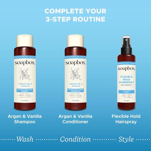 Spray para cabello anti frizz sin aerosol 8oz miniatura 7