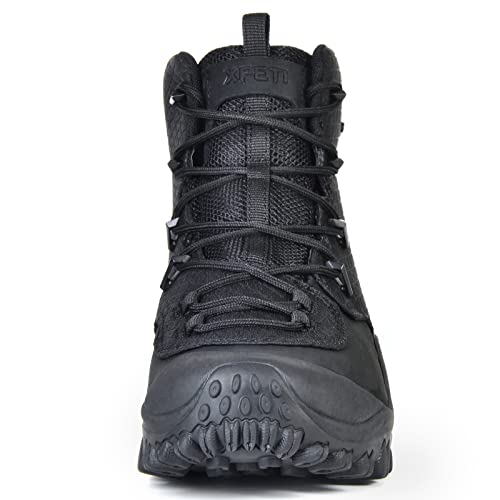 XPETI Men’s Bravo Leather Waterproof Military Tactical Boot3