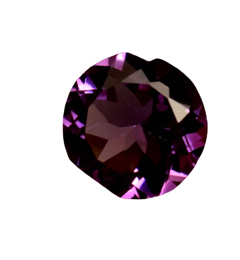 Améthyste 12mm ronde pour créer votre bague et vos colliers personnalisés