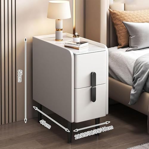 Table de chevet de 20 cm de large pour optimiser un lit en coin étroit - 3