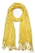ScarvesMe Solid Soft Crinkle Scarf (Daffodil)