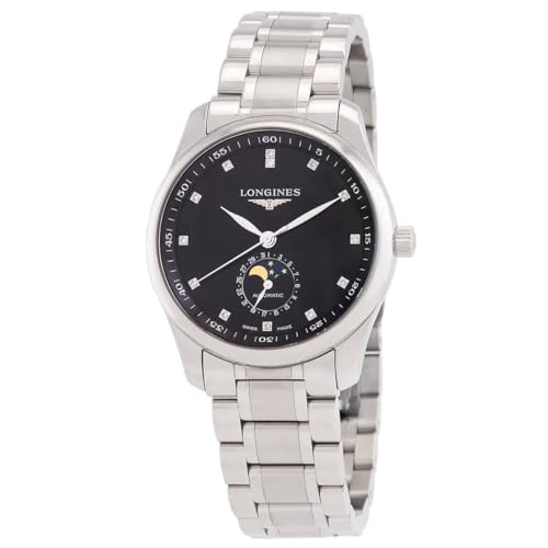 Longines L2.909.4.57.6 Men’s Wristwatch Master Collection Automatic Movement Moon Phase Display L2.909.4.57.6 Men’s Genuine Imported Product