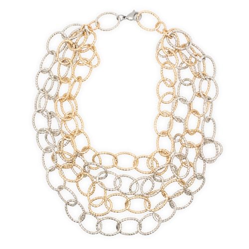 【 Eleganza Italiana 】 Prodotta interamente in Italia con materiali selezionati, questa collana acciaio inossidabile donna unisce stile, precisione e qualità superiore. Ogni dettaglio riflette l’eccellenza del design italiano e la cura artigianale tipica delle lavorazioni locali.