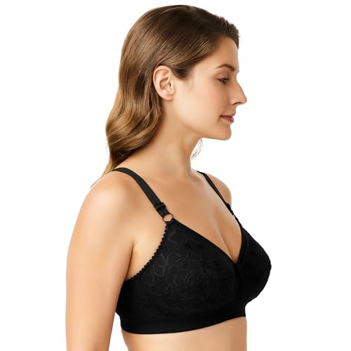 Image of SONA Cross Chiken Cotton Full Coverage Non-Padded Non-Wired Everyday Bra for Women