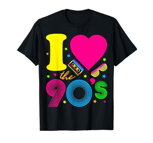 1990's 90s I Heart the Nineties T-Shirt
