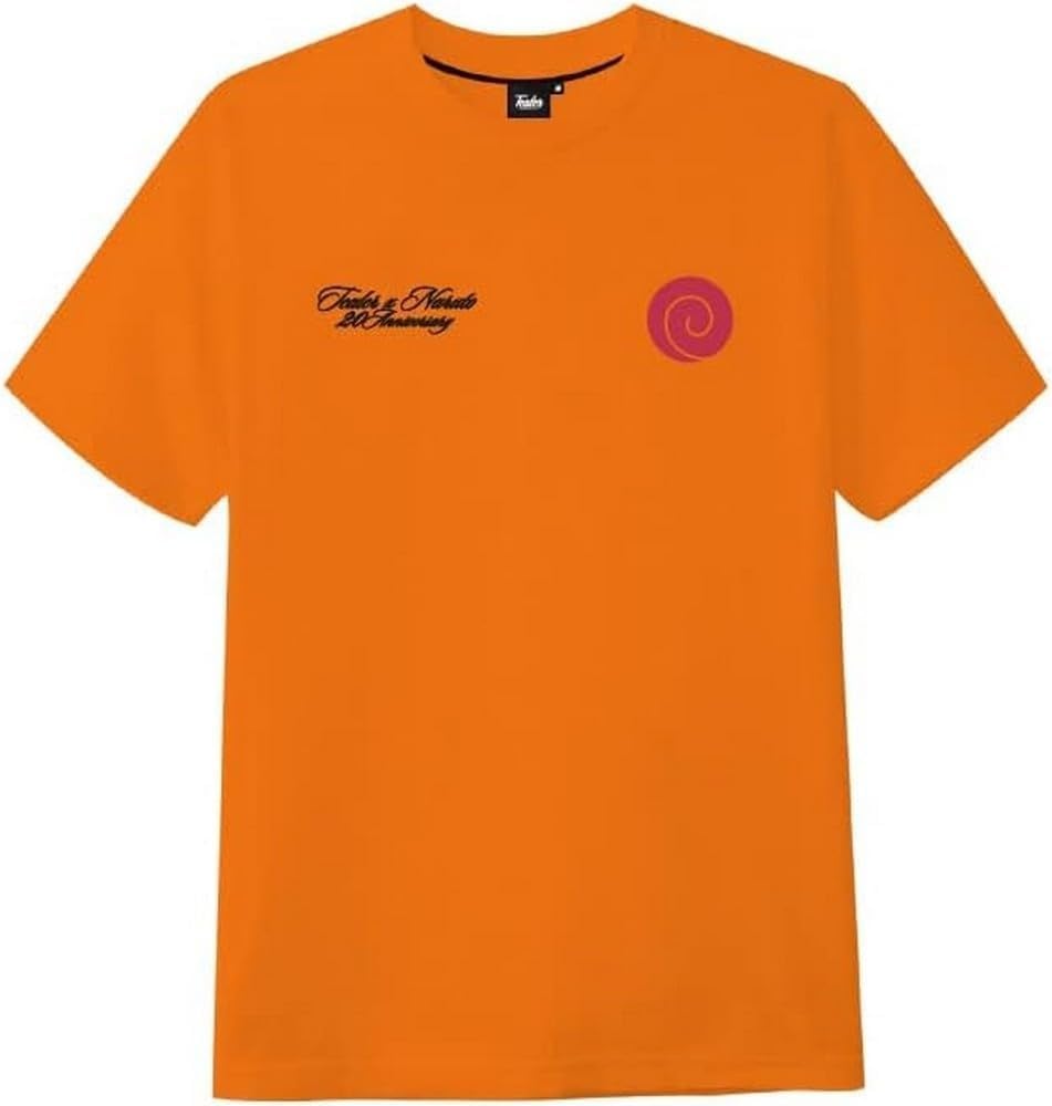 Tealer Unisex Naruto Uzumaki T-Shirt, Orange, XL