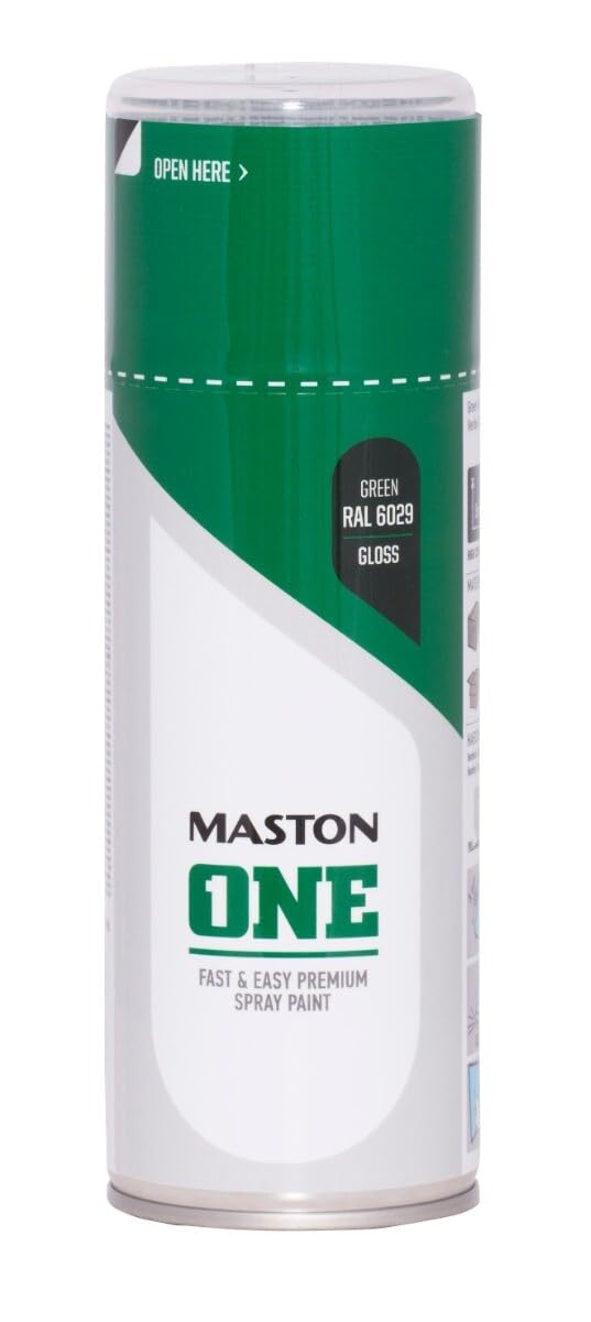 Maston Spray Paint ONE – Gloss Green RAL6029 400ml