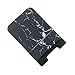 uCOLOR Two Pack Phone Card Holder Stretchy Lycra Wallet Pocket Credit Card ID Case Pouch Sleeve 3M Adhesive Sticker on iPhone Samsung Galaxy Android Smartphones (Black White Marble)