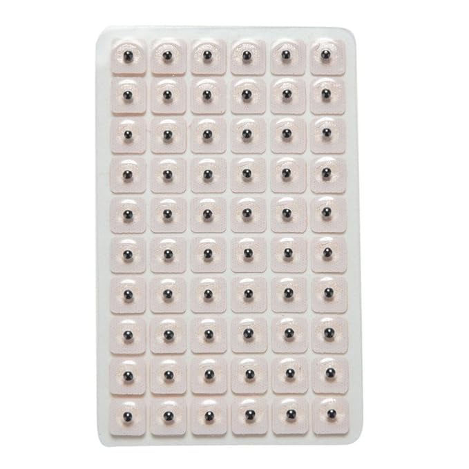 Acupressure Ear Massage Stickers, Vaccaria Seed Auricular Plaster, 600 Pieces, Beige, with Tracking Number (1)