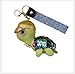 LAARNT 13cm Porte-clés en Peluche Soft en Tortue avec Paillettes, Pendentif en Peluche en Tortue créative pour Décorations de clé et Sac, Jouet en Peluche en Tortue Vert