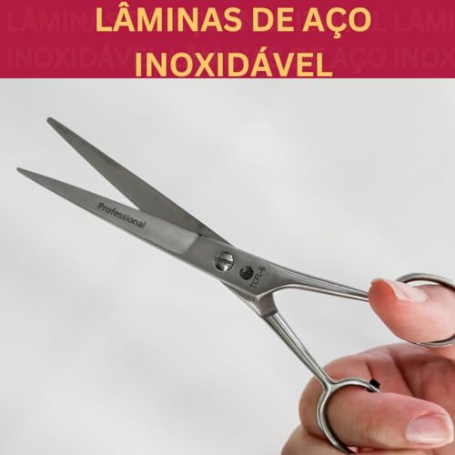 Tesoura Cabelo Fio Laser 6