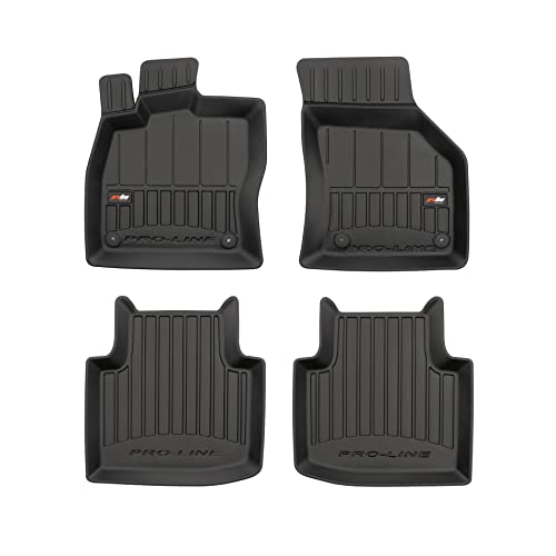 Tapis de sol voiture caoutchouc Skoda Superb III 2015-2023 FROGUM ProLine 3D imperméable