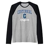 Centennial High School Knights Raglan Baseball Tee