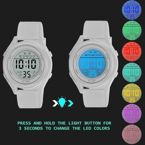 Image of ON TIME OCTUS Digital Unisex Multi-Functional Waterproof Sports Watches for Boys and Girls Above 5 Years-DIGI-027