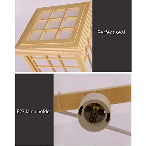 Lámpara de pie nórdica con acabado japonés para decoración y lectura sofisticada 5
