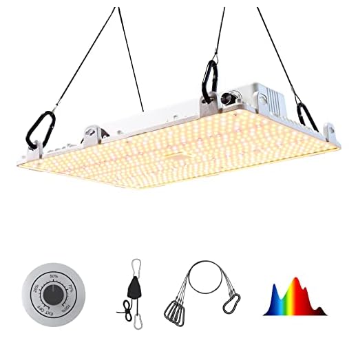 HYPERLITE Groplanner LED Grow Light GP1600m Manual Dimmable, 602pcs LEDs 3x3ft Growing lamp,Full Spectrum 150w Growing Lamps Board Daisy Chain for Indoor Plants Seeding Veg,Greenhouses Grow Tent.